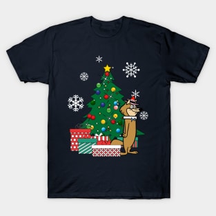 Hokey Wolf Around The Christmas Tree T-Shirt